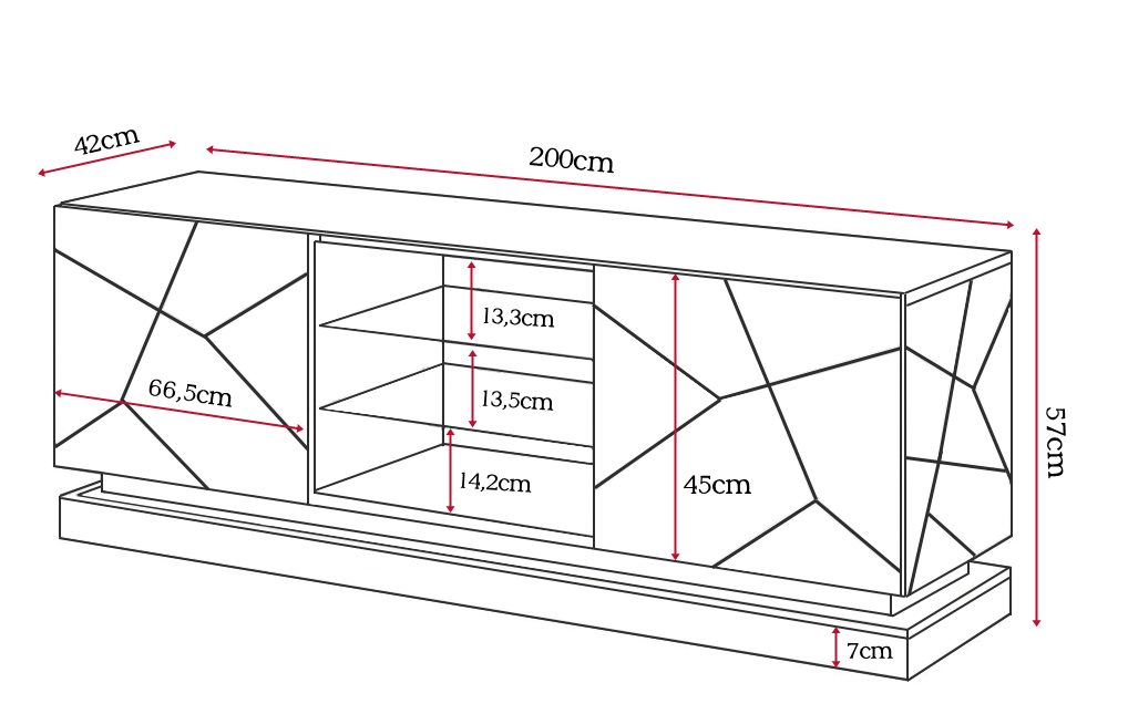 szafka qiu cama 200cm