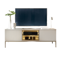 Cashmere tv benk med Led SENTOCCI